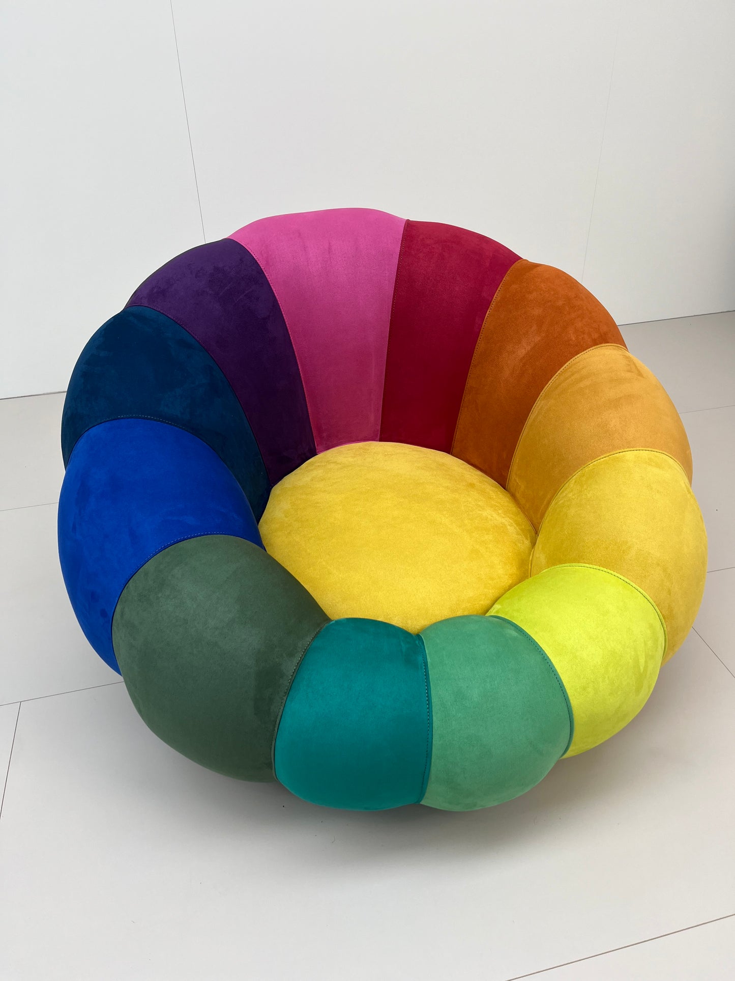 Rainbow Petal Chair