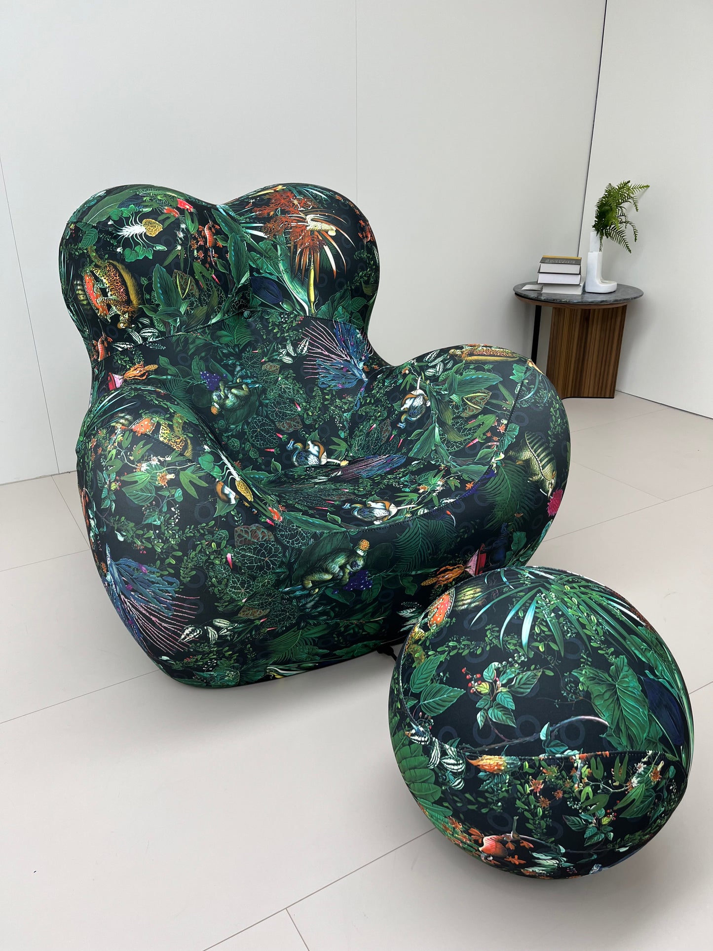 Mother's embrace Compressed Sofa - Mystic Amazon Green