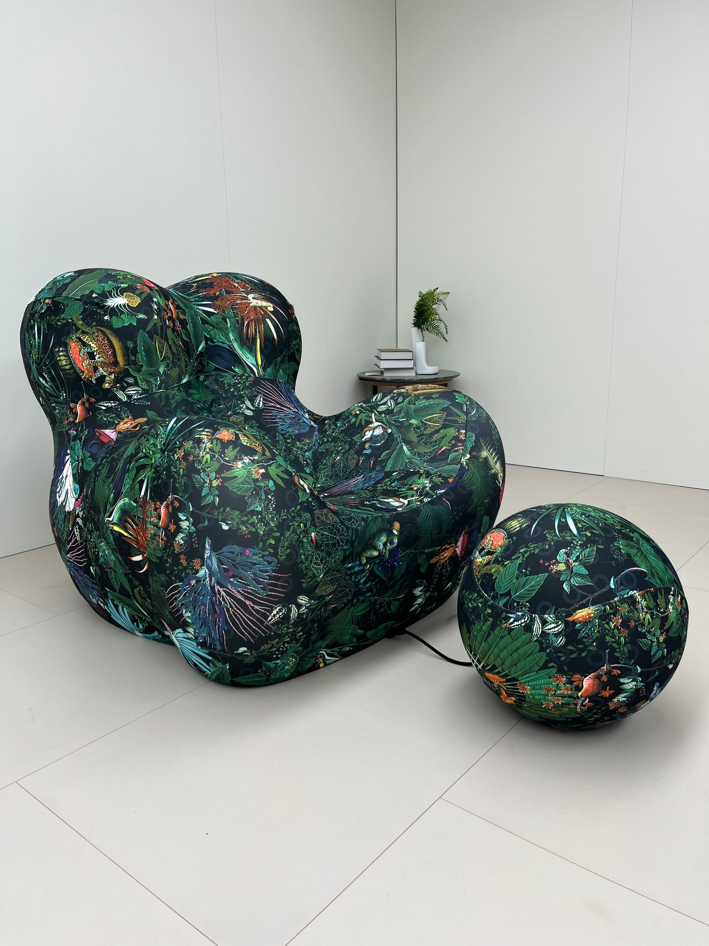 Mother's embrace Compressed Sofa - Mystic Amazon Green