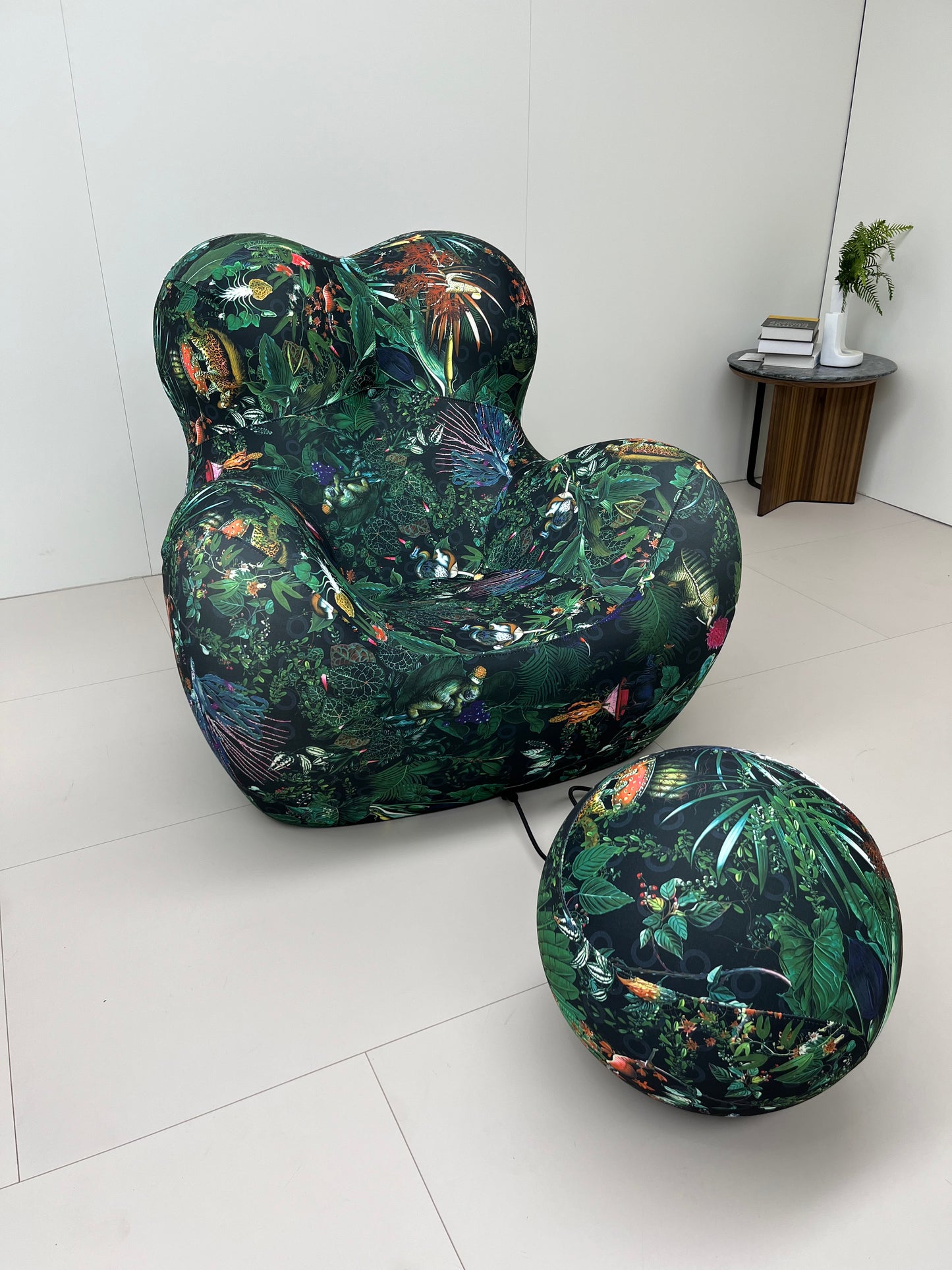 Mother's embrace Compressed Sofa - Mystic Amazon Green