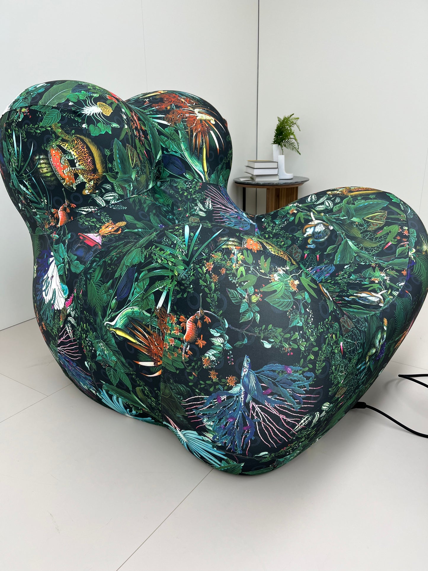 Mother's embrace Compressed Sofa - Mystic Amazon Green