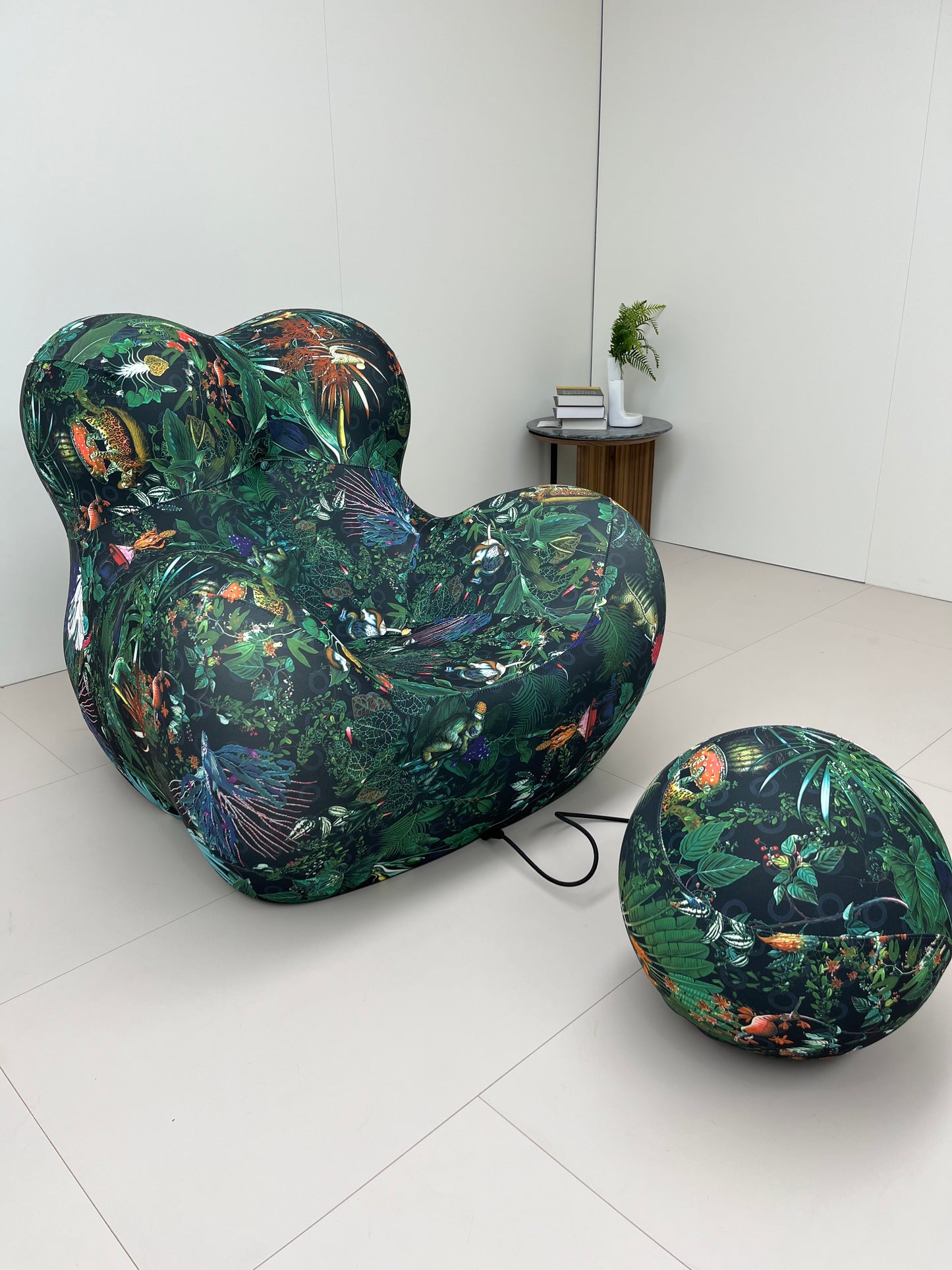 Mother's embrace Compressed Sofa - Mystic Amazon Green