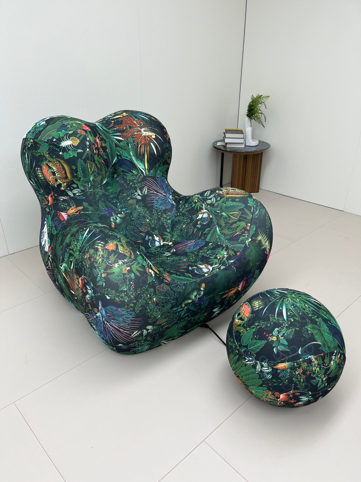 Mother's embrace Compressed Sofa - Mystic Amazon Green