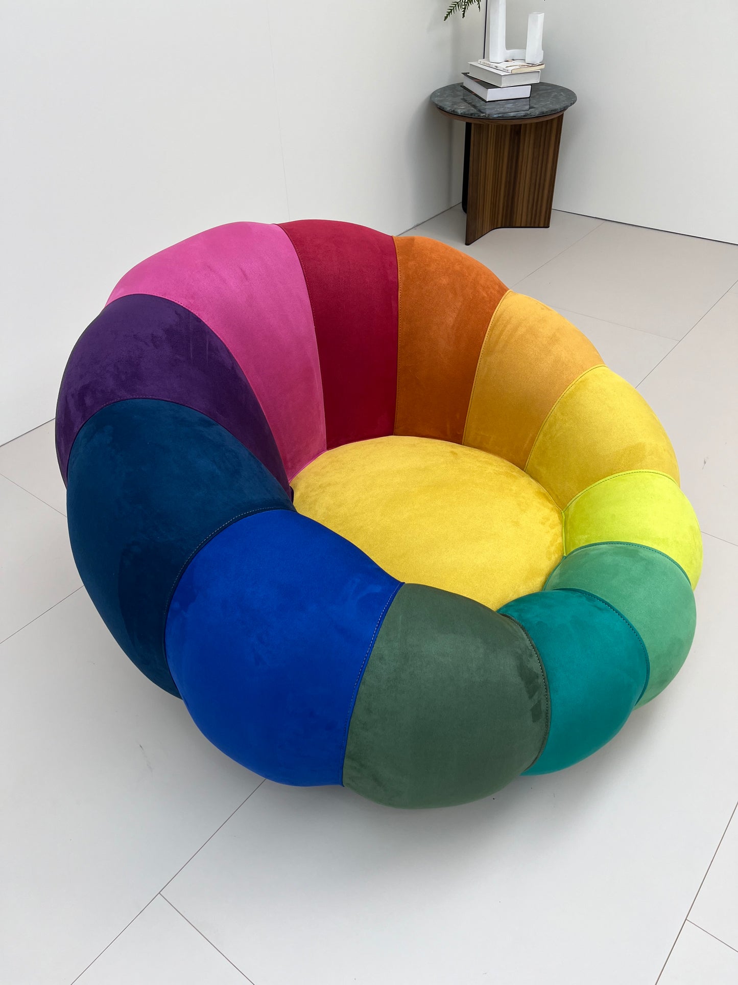 Rainbow Petal Chair